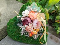 Mechové srdíčko 13...