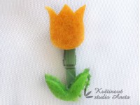 Kolíček s tulipánem oranžový...