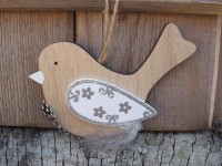 Ptáček s peříčky...