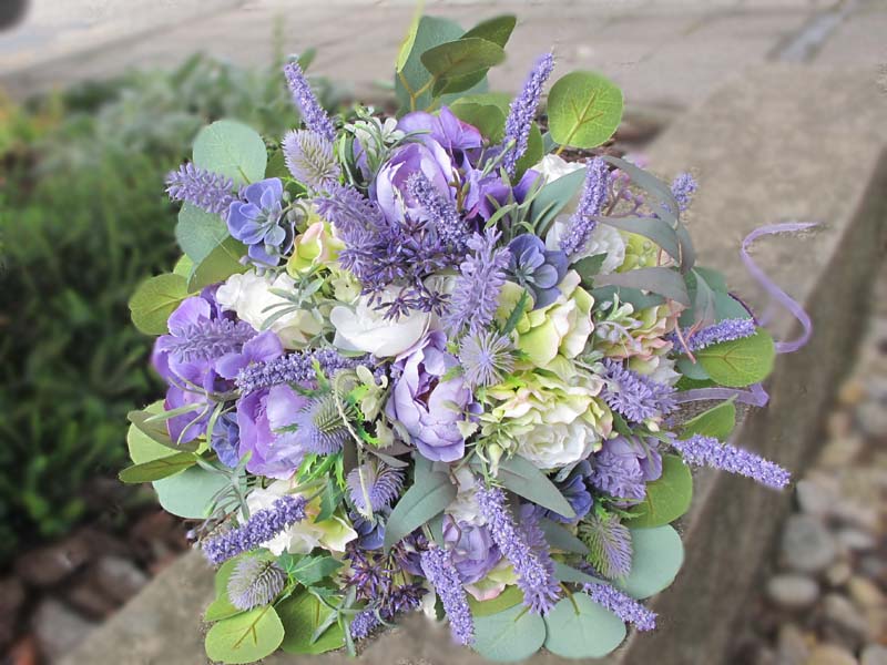 Brillant Flowers - Lilac Rustik