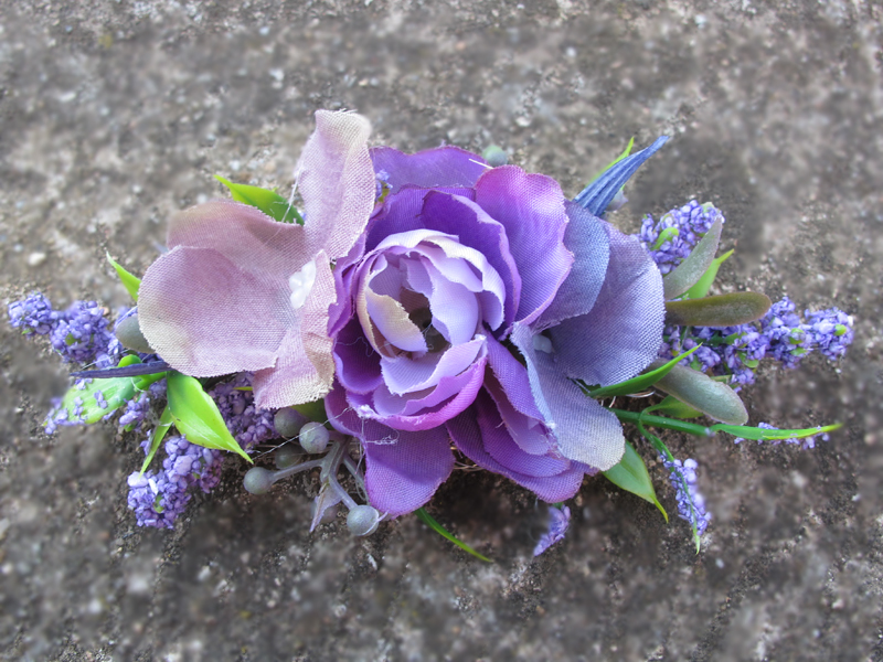 Purple Poem - svatební kytice