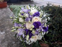 Svatební kytice Purple Lilac...