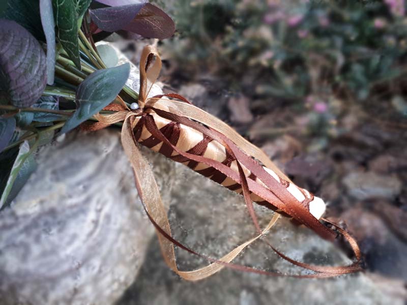 Romantic Flowers "Rustik" Brown