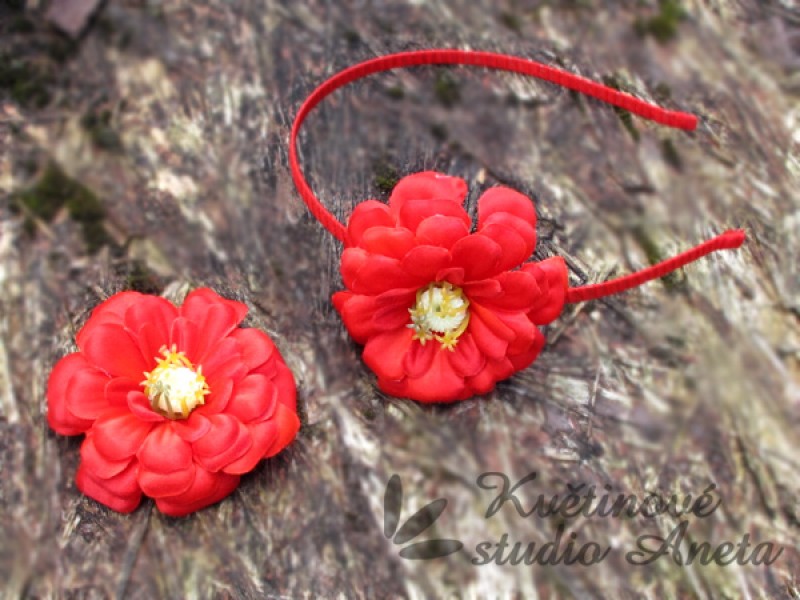 Brillant Flowers - svatební kytice z cínií