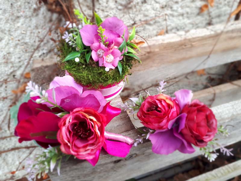 Romantic Flowers "My Magenta"