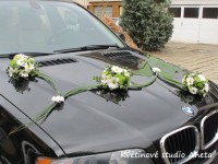 Aranžmá na auto kouličky