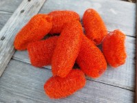 Lufa oranžová malá 8ks...