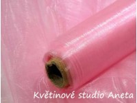 Organza 36cm růžová...