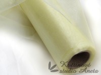 Organza 36cm smetanová...