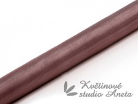 Organza 36cm staro tmavě růžová