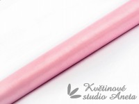 Organza 36cm světle růžová...