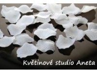 Okvětní plátky bílé  EKO 1000ks...