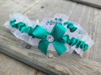Podvazek Dark Mint LUX C...