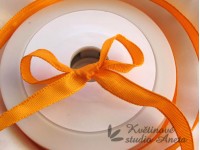 Stuha taftová tvarovací oranžová 1cm/24m...