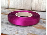 Stuha saténová 0,9cm burgundy oboulící...