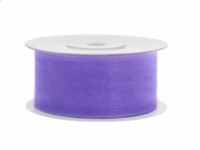 Stuha šifonová levandulová 1,9cm...