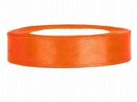 Stuha saténová 2,5cm oranžová...