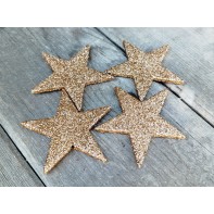 Hvězdičky mocha 4ks ...