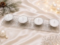 Adventní svícen z drátků... Adventní svícen z drátků...